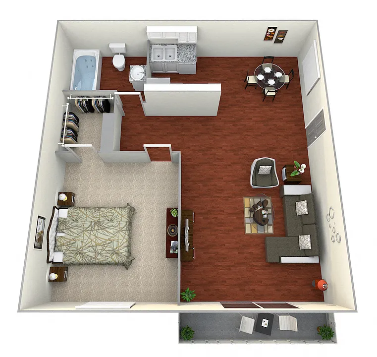 Floor plan Plan A