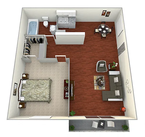 Floor plan Plan A