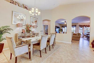 FORMAL DINING TO FAMILY KITCHEN AREA