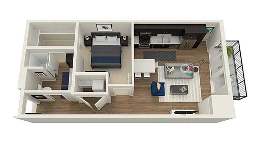 Floor plan Twenty One