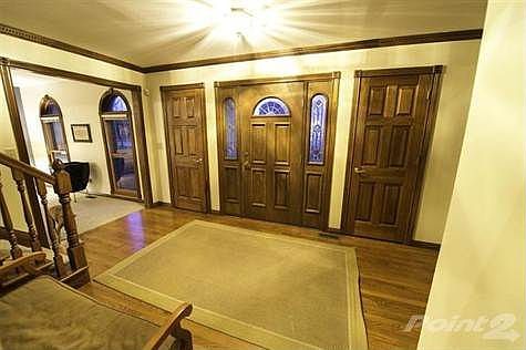 hardwood floors-and 2 closets for coats and storage