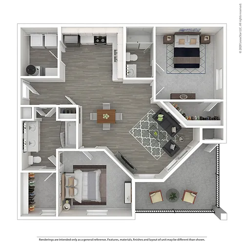 Floor plan The Zephyr