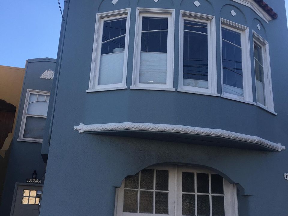 Apartment entrance on left