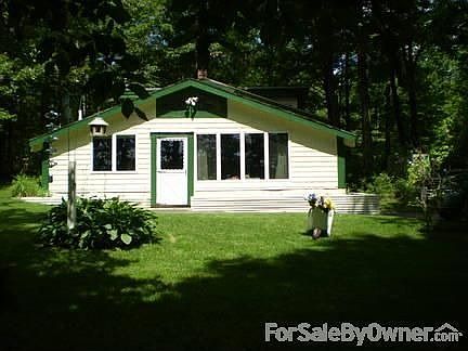 straight on into the sun : this view is from the front lawn