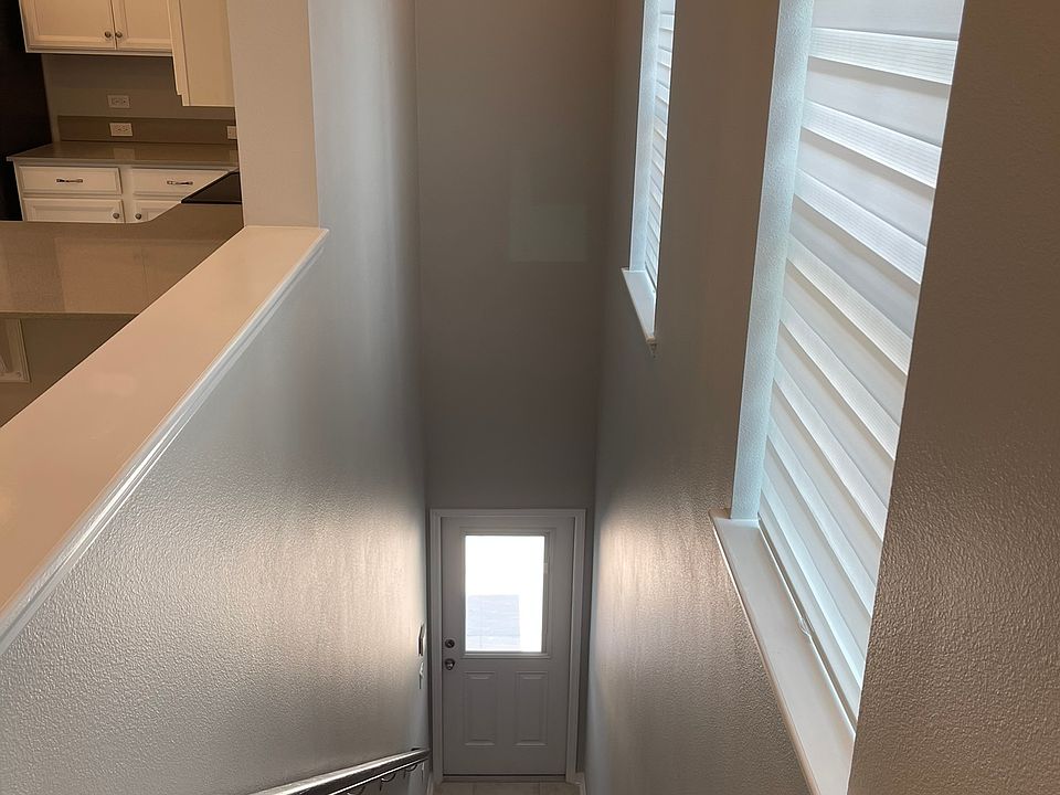 View from top of the stairs