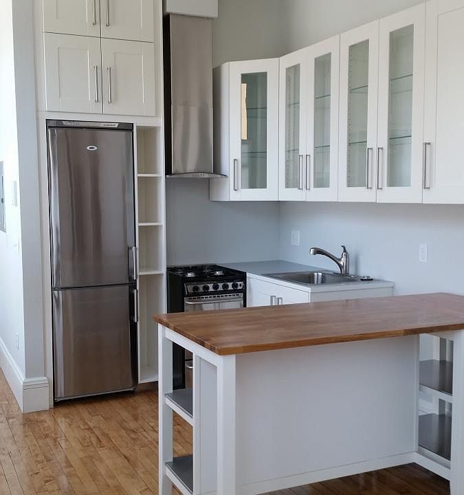 kitchen with island