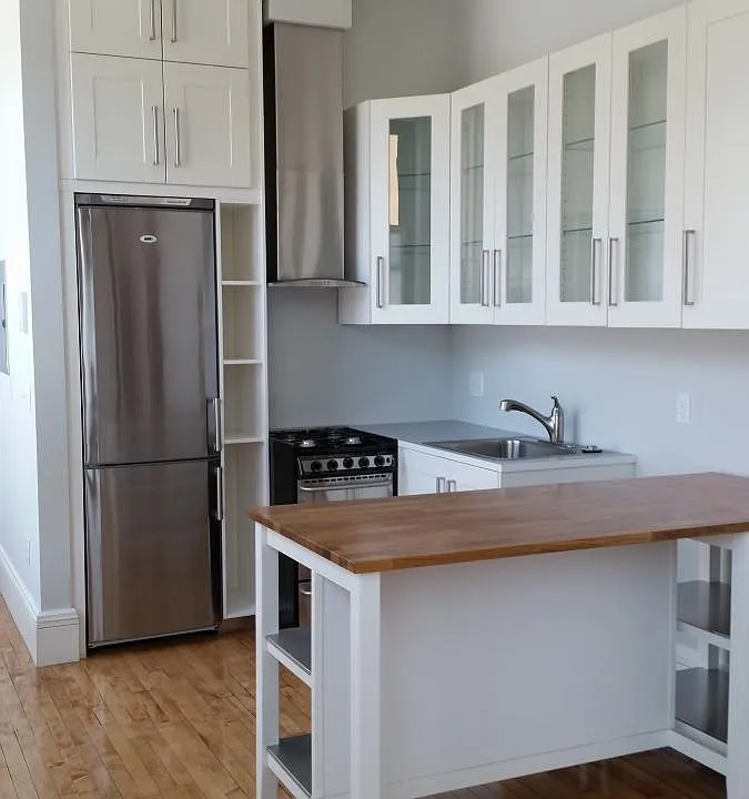 kitchen with island