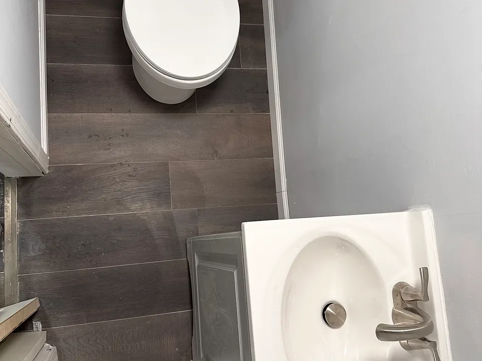 half bathroom
