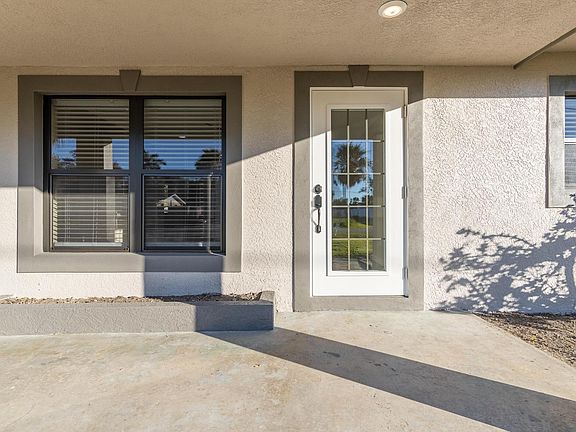 Covered Front Patio Entrance