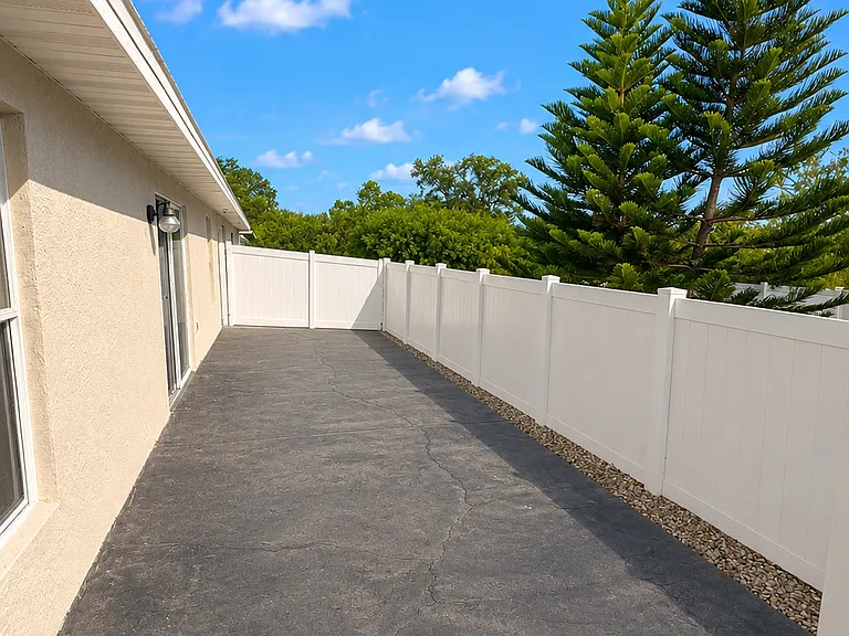 private patio