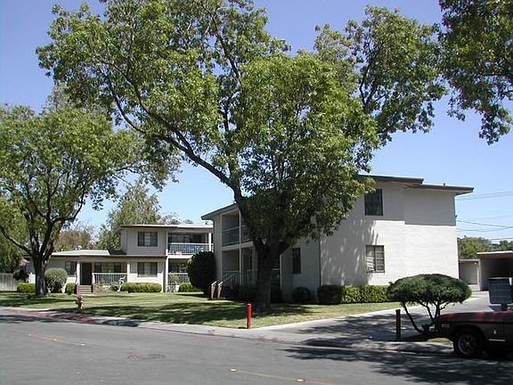 Exterior of apartments