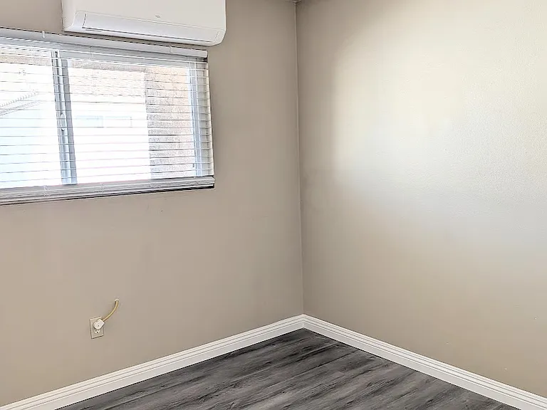 Upstairs bedroom 1 with split AC system
