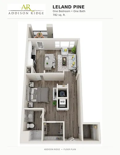 Floor plan Leland Pine