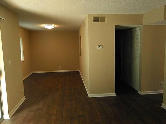 Open living and dining areas