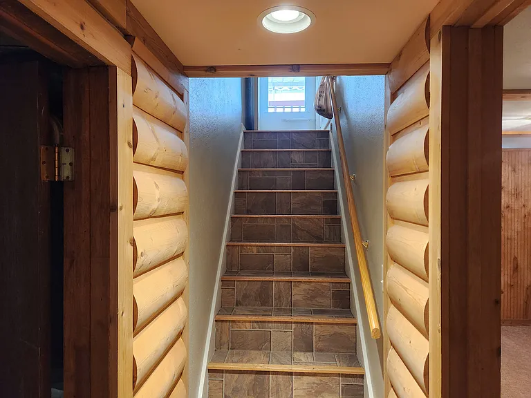 Basement stairway