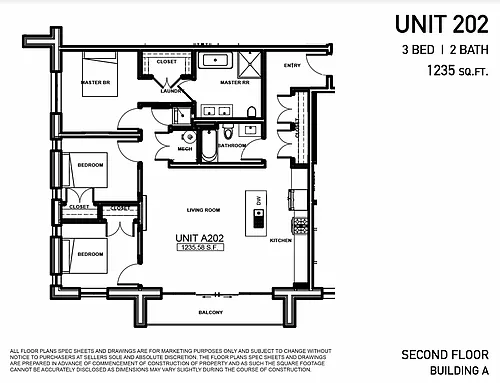 Floor plan A-202