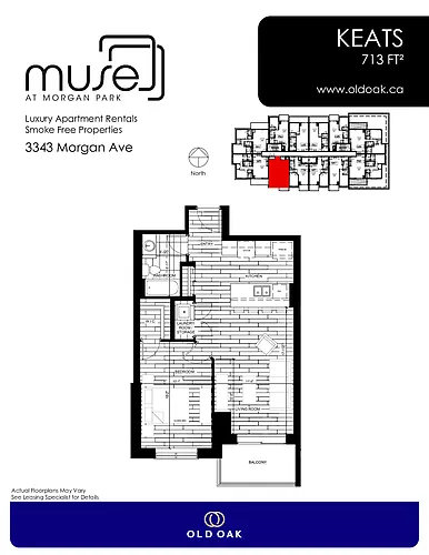 Floor plan 1F Keats