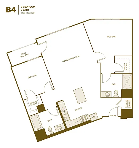 Floor plan B4