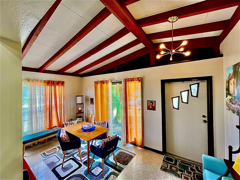 2 bedroom mid-century modern private house.