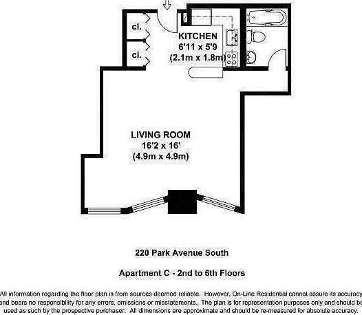 2nd image of 220 Park Ave S #2CC