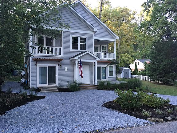 Drive and Front of House (prior to painting the front door)