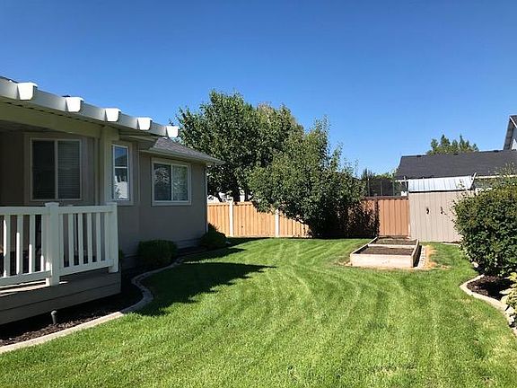 Part of back yard