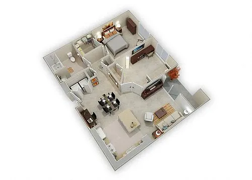 Floor plan Russell