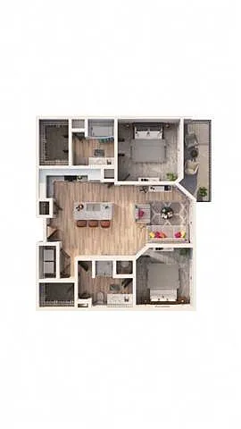 Floor plan B2A