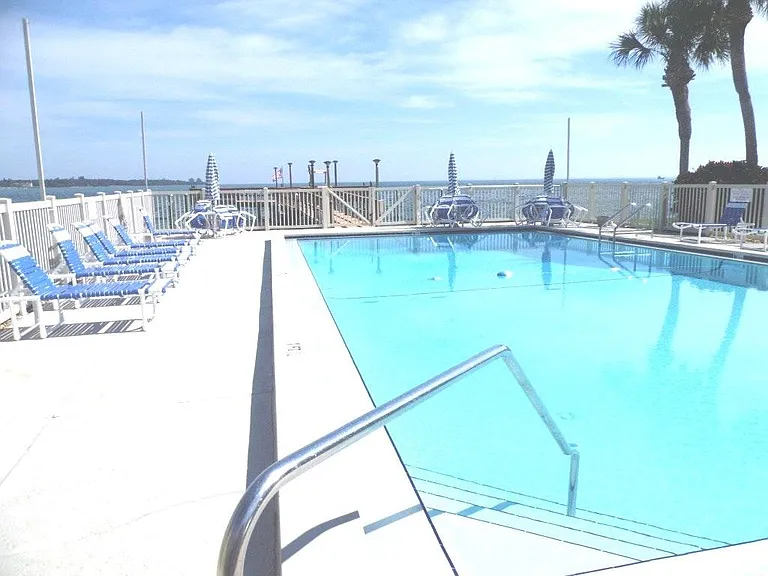 Community heated pool