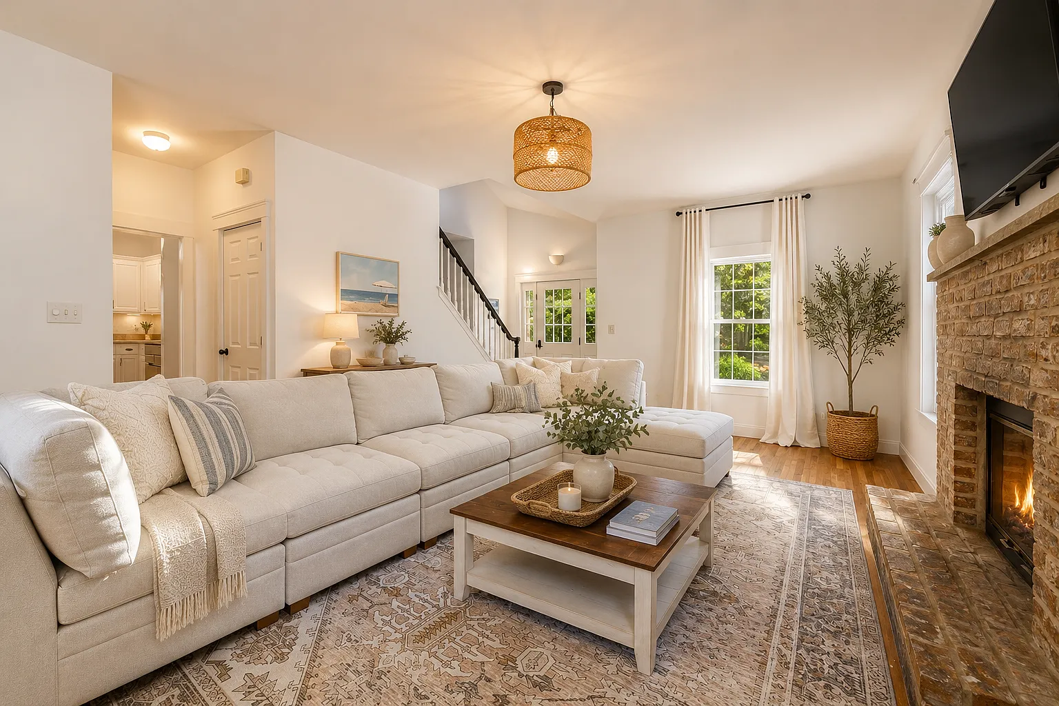Charming 4BR 4Ba Colonial with Heated Pool in Southampton, NY — Photo 4