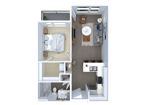 Floor plan Lavender A1A