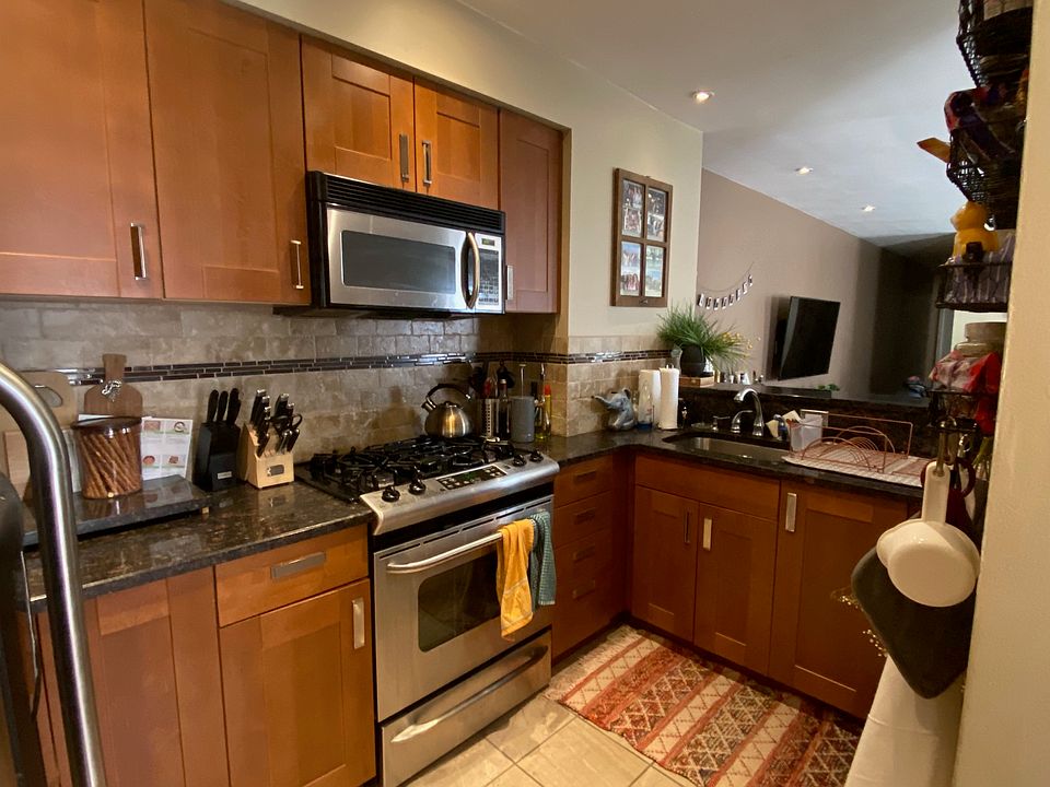 A view from the kitchen