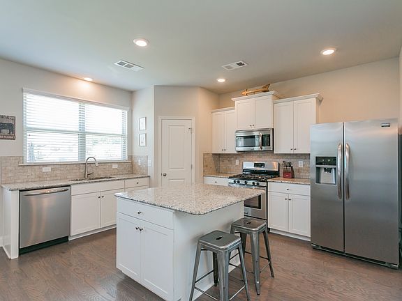 Lots of light in the kitchen