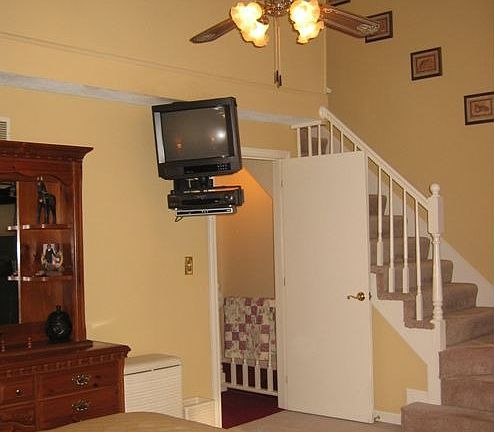 Stairs leading to Loft
