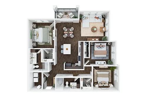 Floor plan The Cypress