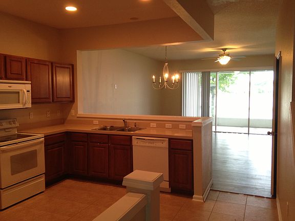 Living room open to kitchen