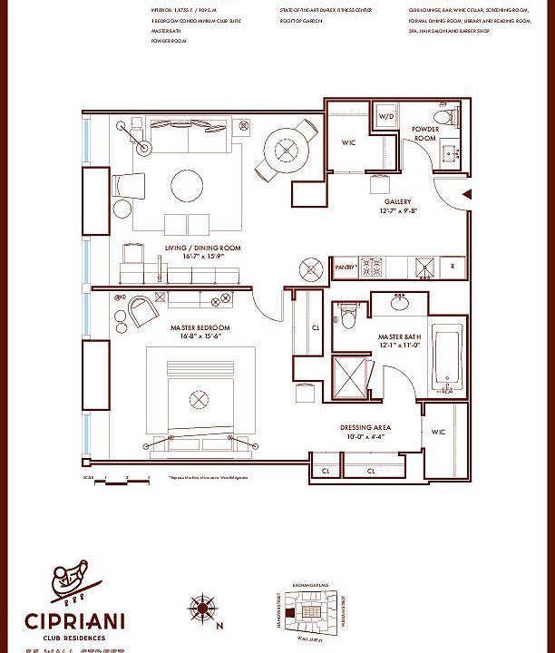 1st image of 55 Wall St APT 826