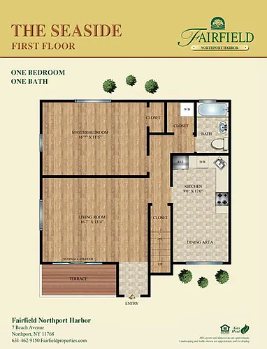 Floor plan The Seaside - First Floor