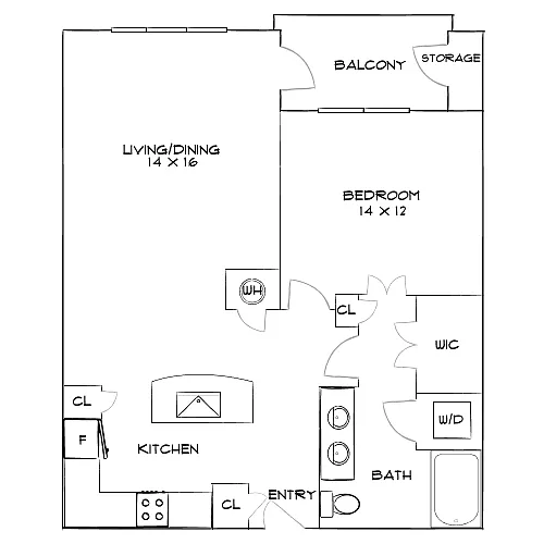 Floor plan Design 1D