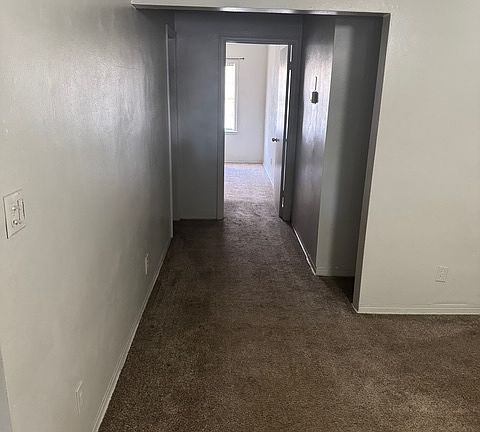Hallway from living room to bedroom