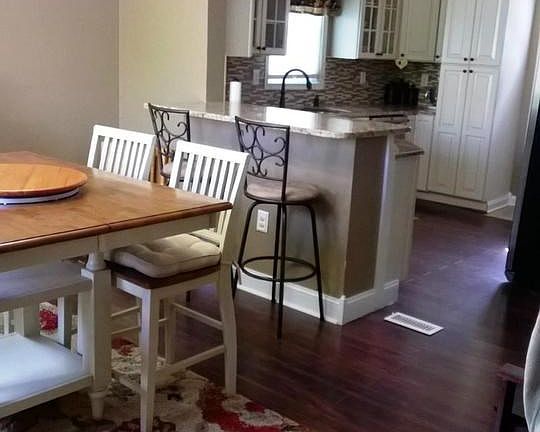 Dining Room into Kitchen