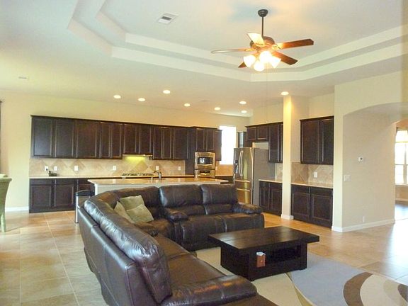 Foyer leads to living area - exceptional open floor plan has great flow