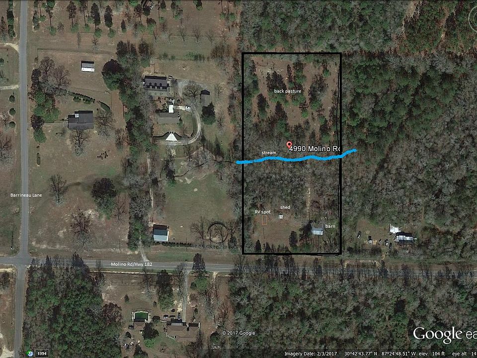 Google Earth view.
