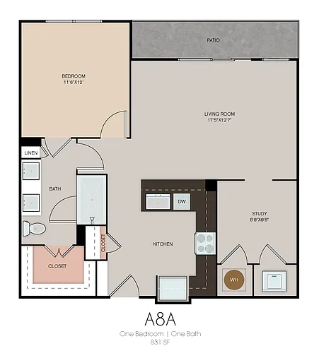Floor plan A8A