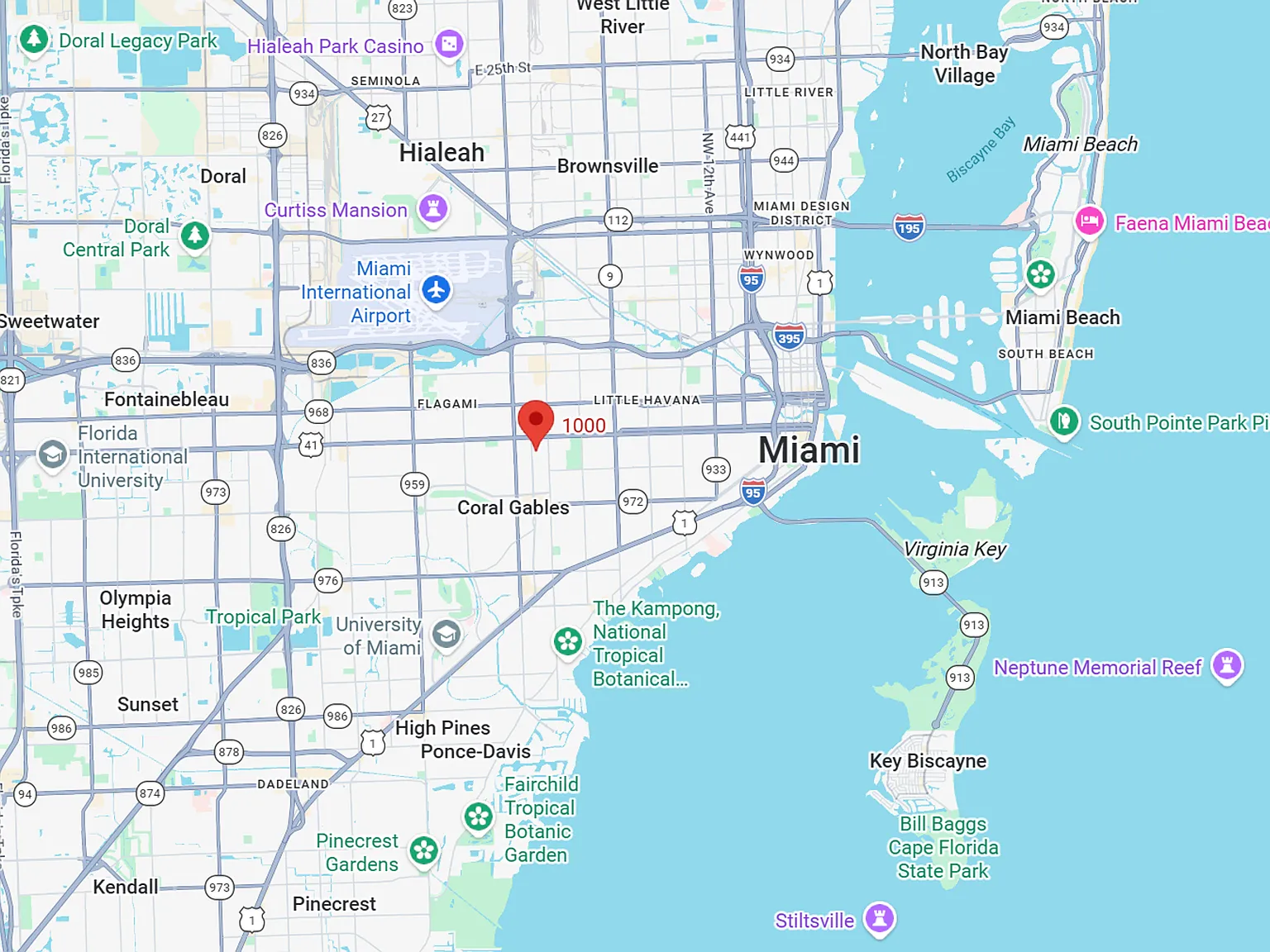 1000 E Ponce de Leon Blvd | Coral Gables (Coral Gables Business District / Ponce de Leon corridor) — Photo 3