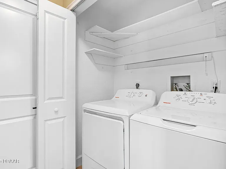 Laundry closet