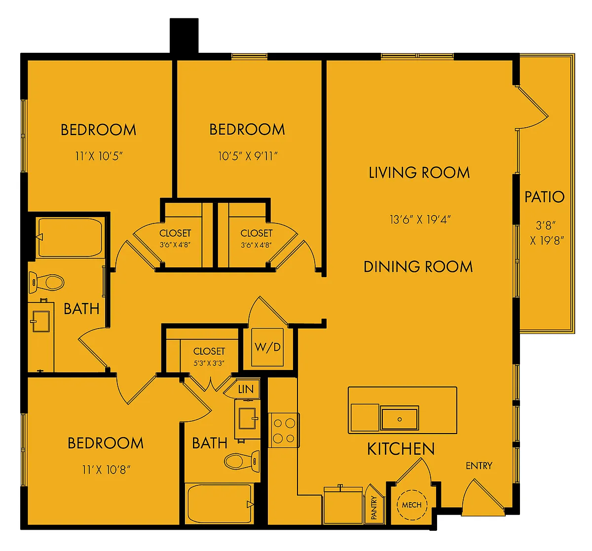 Floor plan C1