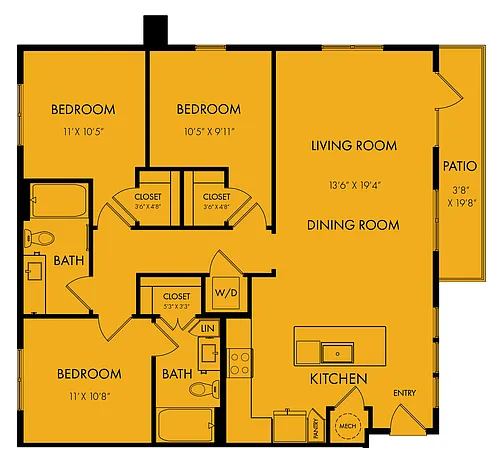 Floor plan C1