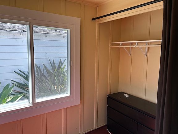 Bedroom Closet with new windows