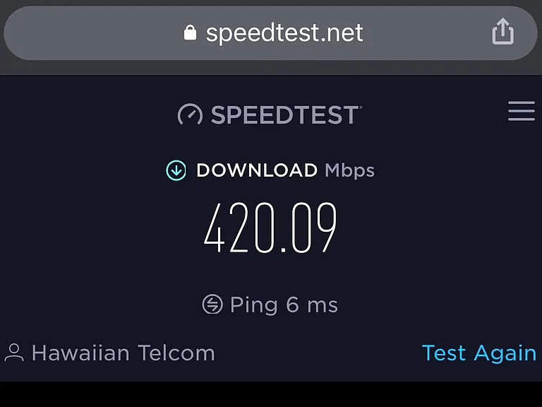Stream your favorite movies or do remote work with our ultra high speed 500 mbps fiber internet!